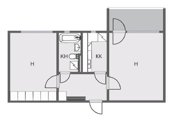 Aurora City Apartment Рованиеми Экстерьер фото